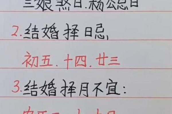 选择吉日忌讳什么日子 其中的说法竟然这么多