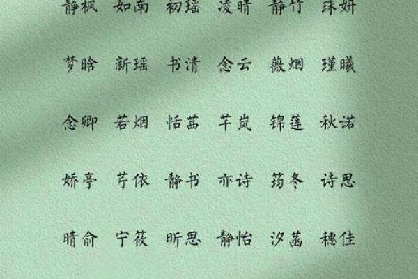女孩子高雅有涵养的名字,八字看下半年运势