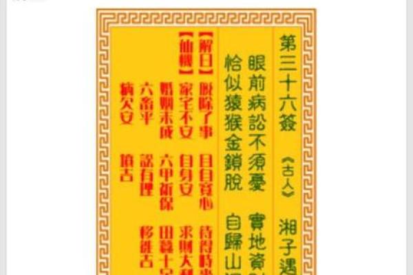 观音灵签上签  上上签卦语