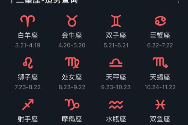 看今天星座的运势如何