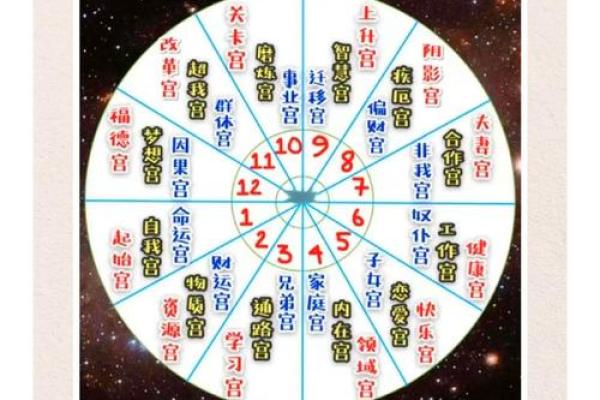 生辰八字紫薇星盘