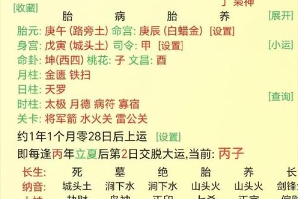 八字与子嗣