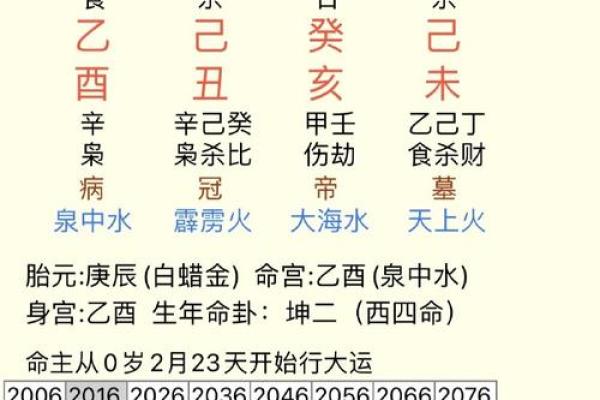 巳月八字