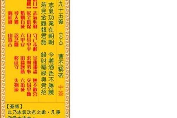 观音灵签100签解签33